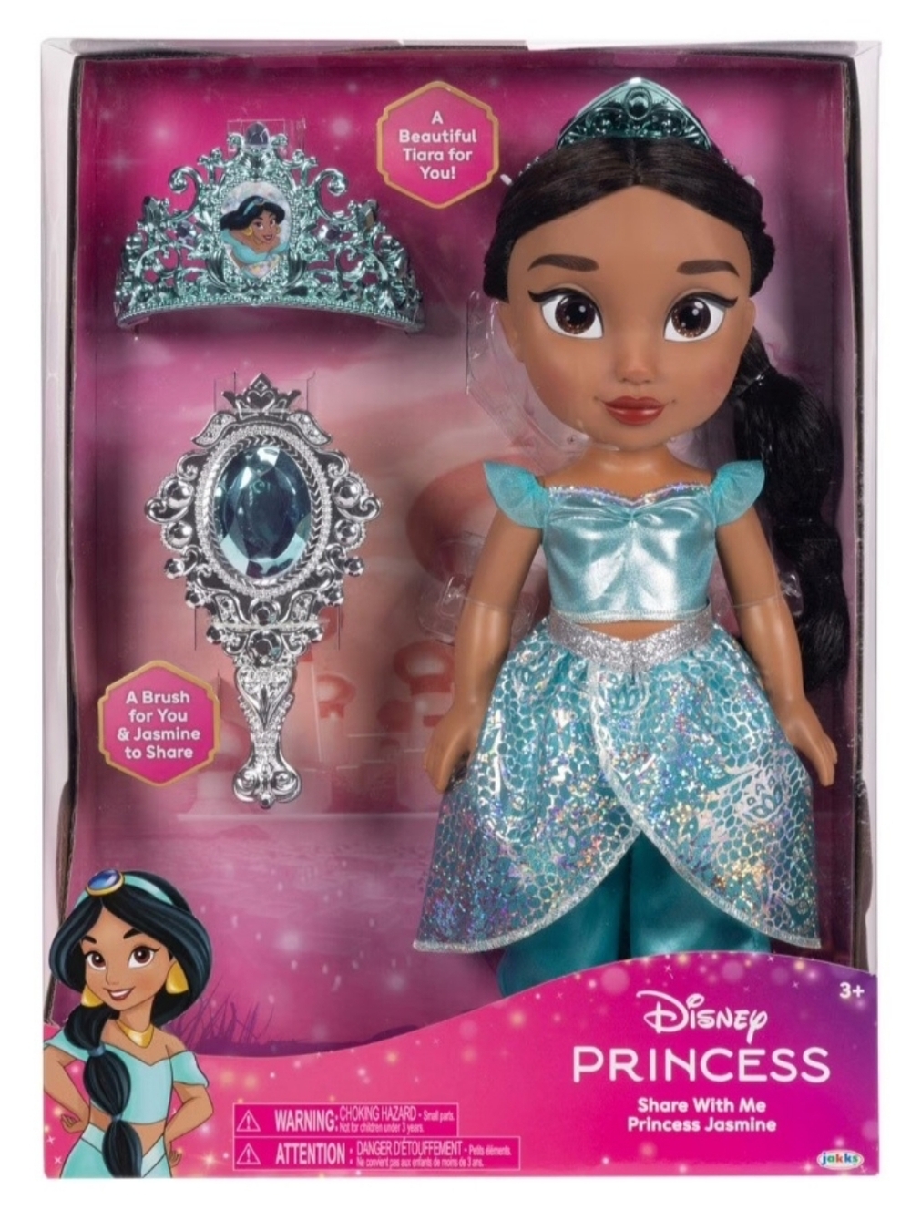Disney Princess Share With Me Jasmine Doll in Teal